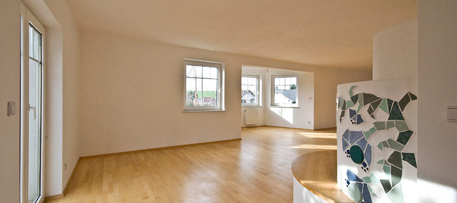 Professionelle Immobilienfotografie. Einfamilienhaus, sofort verkauft